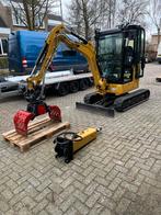 Minigraver Caterpiler CR 302 2023 met 300 uur, Zakelijke goederen, Machines en Bouw | Kranen en Graafmachines, Ophalen of Verzenden