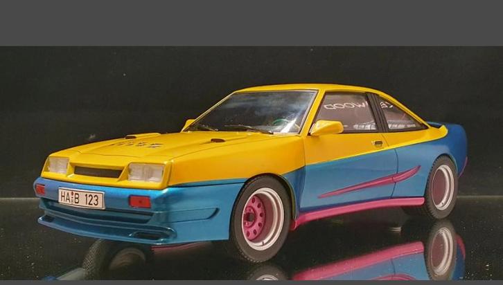 Opel B Manta Mattig model car group 1:18, Hobby en Vrije tijd, Modelauto's | 1:18, Nieuw, Auto, Overige merken, Ophalen of Verzenden