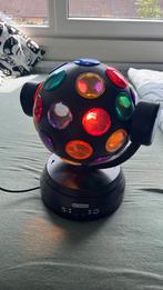 Draaiende discobal met stekker, Muziek en Instrumenten, Licht en Laser, Ophalen of Verzenden, Gebruikt, Discobol