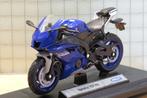 Yamaha YZF R-6 1:18 blue Welly, Nieuw, Welly, Motor, Ophalen of Verzenden