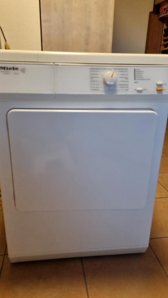 miele,soft care, t4123, Witgoed en Apparatuur, Wasdrogers, Gebruikt, Luchtafvoer, 6 tot 8 kg, 85 tot 90 cm, Ophalen