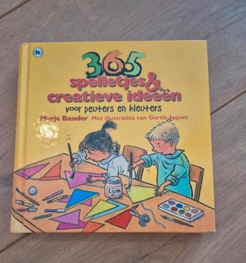 365 spelletje en creatieve ideen voor peuters en kleuters  beschikbaar voor biedingen