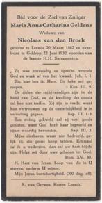 Maria A.C. Geldens 1862 Leende + 1932 Geldrop, 70 jaar, Verzamelen, Verzenden