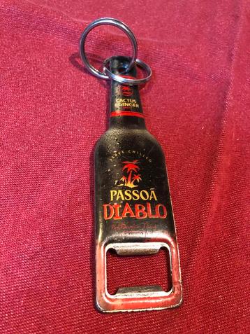 Passoa Diablo Sleutelhanger met Flesopener - 12,5cm beschikbaar voor biedingen