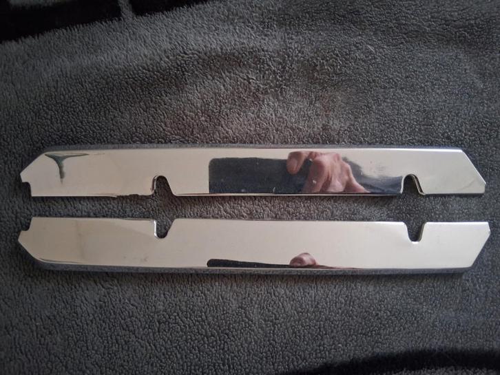 W107 SL/SLC  chroome lamellen uit de grill, Auto-onderdelen, Carrosserie en Plaatwerk, Mercedes-Benz, Voor, Links, Rechts, Gebruikt