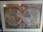 Oude wereldkaart, Boeken, Atlassen en Landkaarten, Verzenden, 1800 tot 2000, Nederland, Landkaart