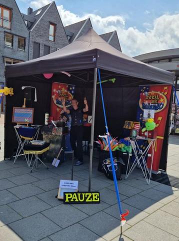 Easy up pro partytenten van 3x3, 4x4, 3x6 en 6x6 te huur!