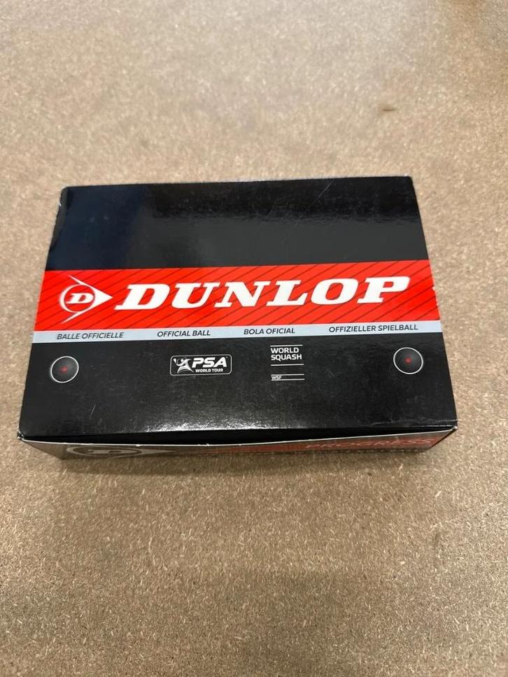 Dunlop Progress Squashbal - Doos, Sport en Fitness, Squash, Nieuw, Toebehoren, Ophalen of Verzenden