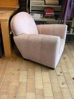 Art Deco fauteuil, Huis en Inrichting, Ophalen of Verzenden, Zo goed als nieuw, 50 tot 75 cm, Leer