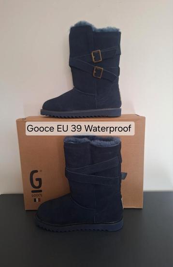 Nieuwe Gooce laarzen navy wol gevoerd waterproof EU 39 beschikbaar voor biedingen