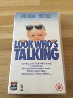 VHS Look who`s talking - Engelstalige film (John Travolta), Alle leeftijden, Ophalen of Verzenden, Gebruikt, Komedie