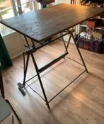 Vintage Plex tekentafel drafting table, Doe-het-zelf en Verbouw, Tekentafels, Gebruikt, Ophalen