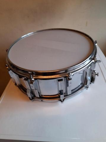 Prima crome snaredrum van Kings : NU 40 euro !!! beschikbaar voor biedingen