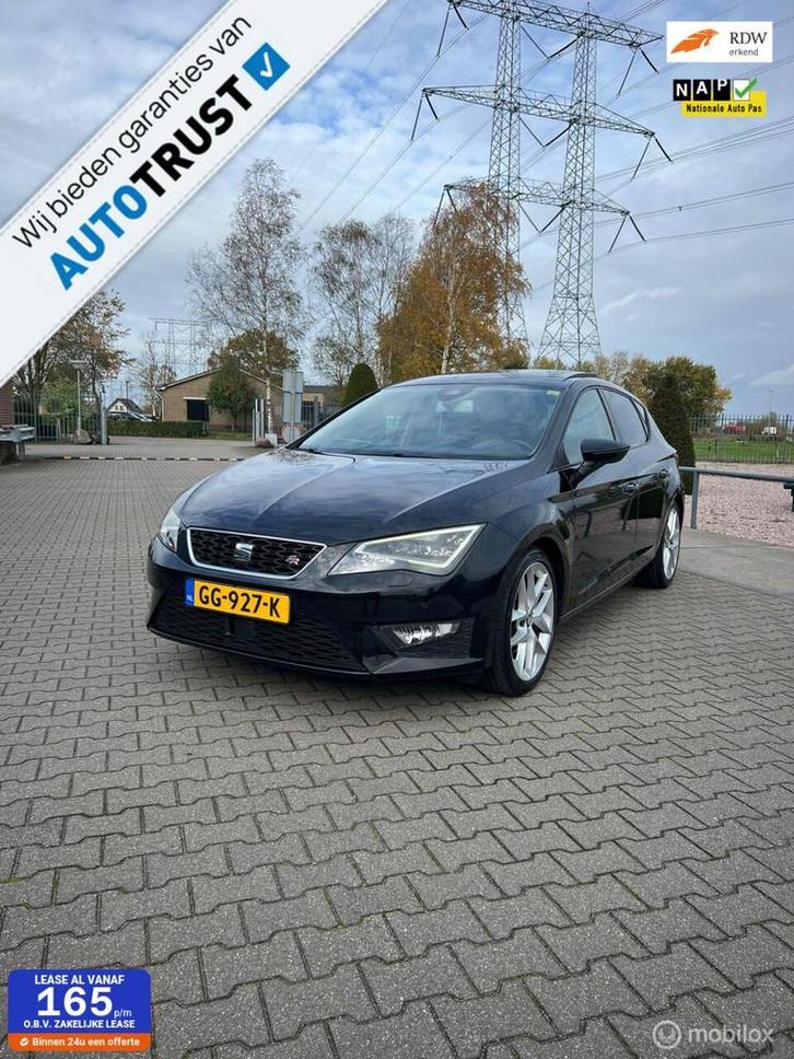 Seat Leon 1.4 TSI ACT FR Dynamic/clima/pan/navi/pdc, Auto's, Seat, Bedrijf, Te koop, Leon, ABS, Adaptive Cruise Control, Airbags