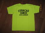 Felgeel gekleurd shirt Curacao maat 140/146, Gebruikt, Ophalen of Verzenden, Shirt of Longsleeve, Jongen