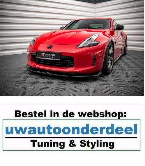 Maxton Design Spoiler Lip Splitter Voor Nissan 370Z Facelift, Auto diversen, Tuning en Styling, Verzenden