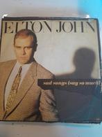 Elton john 7inch sad songs, Ophalen of Verzenden, Zo goed als nieuw, Pop