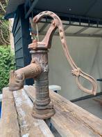 Antieke zware gietijzeren waterpomp, Ophalen, Gebruikt, Handmatig, Overige typen