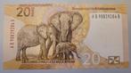South Africa  20 Rand 2023 Olifanten op de achterzijde, Postzegels en Munten, Bankbiljetten | Afrika, Verzenden, Zuid-Afrika, Los biljet