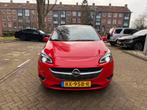 Opel Corsa 1.0T 66KW/90PK 5D 2018 Rood, Voorwielaandrijving, Zwart, Bluetooth, Leder en Stof