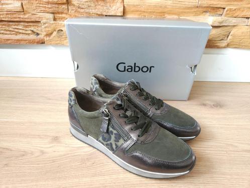 Gabor sneakers maat 4,5 / 37,5 met rits groen, Kleding | Dames, Schoenen, Zo goed als nieuw, Sneakers of Gympen, Groen, Ophalen of Verzenden