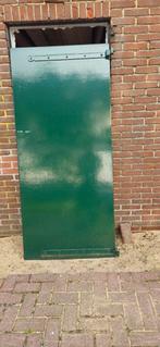 3 massief houten staldeuren in 1 koop, Doe-het-zelf en Verbouw, Deuren en Horren, Ophalen, Gebruikt, 80 tot 100 cm, Binnendeur