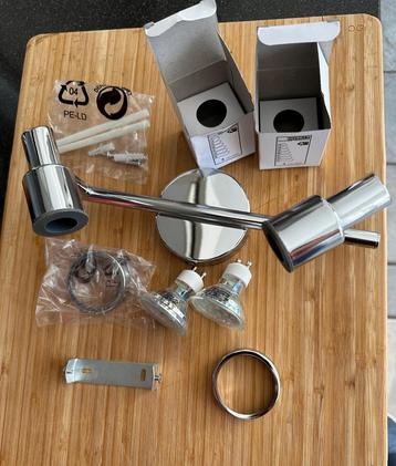 Chrome plafond led lamp beschikbaar voor biedingen