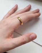 18 karaat goud Saudi ring, Verzenden, Zo goed als nieuw, Goud, Dame