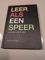 Leer als een speer, Ophalen of Verzenden, Gelezen, Jan-Willem van den Brandhof
