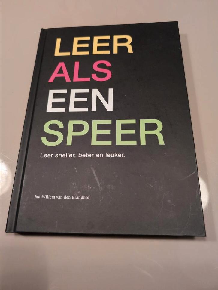 Leer als een speer, Boeken, Advies, Hulp en Training, Gelezen, Ophalen of Verzenden