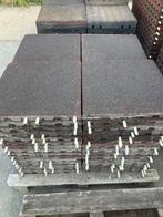 58 vochtdoorlatende rubberen staltegels 50x50x4,5cm, Q, Q, Q