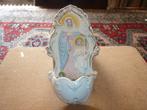 Mooie porseleinen wijwaterbak Maria met kindje Jezus, Antiek en Kunst, Antiek | Religie, Ophalen of Verzenden