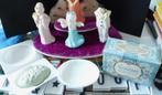 3 PARFUM FLESSEN VAN AVON VERSCH FIGUREN MET 1 ZEEP VINTAGE, Verzenden, Zo goed als nieuw, Parfumfles