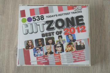 538 HITZONE BEST OF 2012 == 2CDbox + Bonus Track beschikbaar voor biedingen