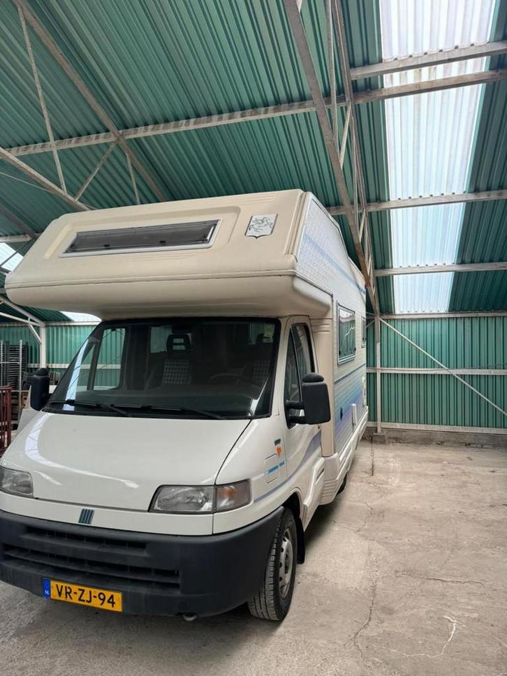 Fiat DUCATO Camper / Nette Auto / Goed Onderhouden, Caravans en Kamperen, Campers, Bedrijf, Fiat, Diesel, Handgeschakeld, Douche