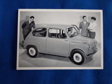 Fiat 600 1956 - kaart Dwergauto – Kleinwagen beschikbaar voor biedingen