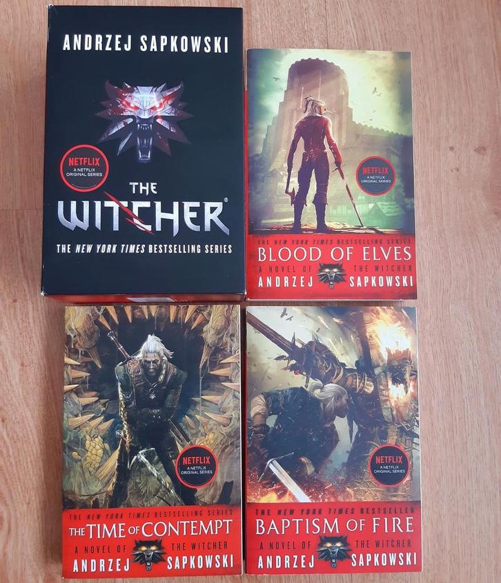 The Witcher Boekenserie - Andrzej Sapkowski, Boeken, Fantasy, Ophalen of Verzenden