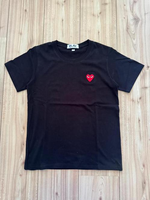 Zwart Comme des Garçons t-shirt maat S, Kleding | Heren, T-shirts, Zo goed als nieuw, Maat 46 (S) of kleiner, Zwart, Ophalen of Verzenden