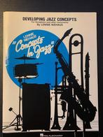 Developing Jazz Concepts, by Lennie Niehaus, Muziek en Instrumenten, Bladmuziek, Les of Cursus, Jazz, Ophalen of Verzenden, Saxofoon