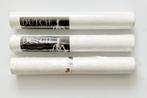 3x vliesbehangrollen | Dutch Wallcoverings 10,05 x 0,53 m, Ophalen, 10 tot 25 m², Wit, Botanisch