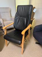 Farstrup ergonomisch hoge relax fauteuil relaxstoel, Huis en Inrichting, Fauteuils, Verzenden, Leer