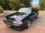 Saab 9000 2.3 CS Turbo HB Aero AUT 1997 Blauw, Auto's, Saab, 730 kg, Zwart, 4 cilinders, 2290 cc