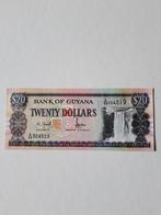 20 dollar guyana unc kk f.3.10.n2, Ophalen of Verzenden, Overige landen