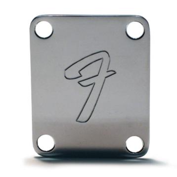 Fender Neck Plate (Big "F") voor Stratocaster & Telecaster beschikbaar voor biedingen