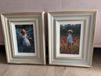 2 Schilderijen Sherree Daines, Antiek en Kunst, Kunst | Schilderijen | Klassiek, Ophalen