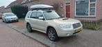 Subaru Forester 2.5 XT AWD AUT 2006, Auto's, Subaru, Stof, Zwart, 2000 kg, Stoelverwarming