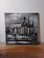 schilderij 80x80cm, Antiek en Kunst, Ophalen of Verzenden