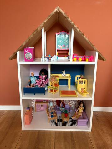 Groot poppenhuis Barbiebuis Maileg huis - Project dollhouse beschikbaar voor biedingen