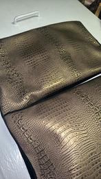 Kussenshoes croco, 75 m² of meer, Zwart, Overige typen, Ophalen of Verzenden