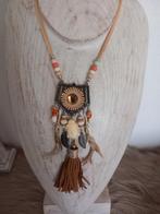 Ibiza/ Bohemian  / Budha ketting, Ophalen of Verzenden, Zilver, Overige materialen